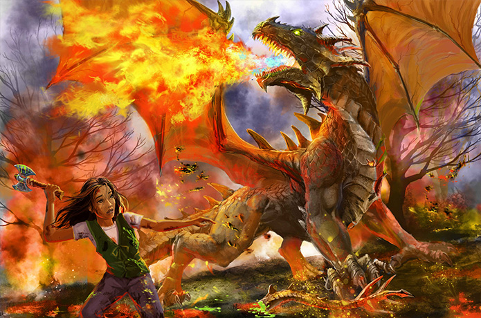 Chapter 10 — Princess Amanda and the Dragon