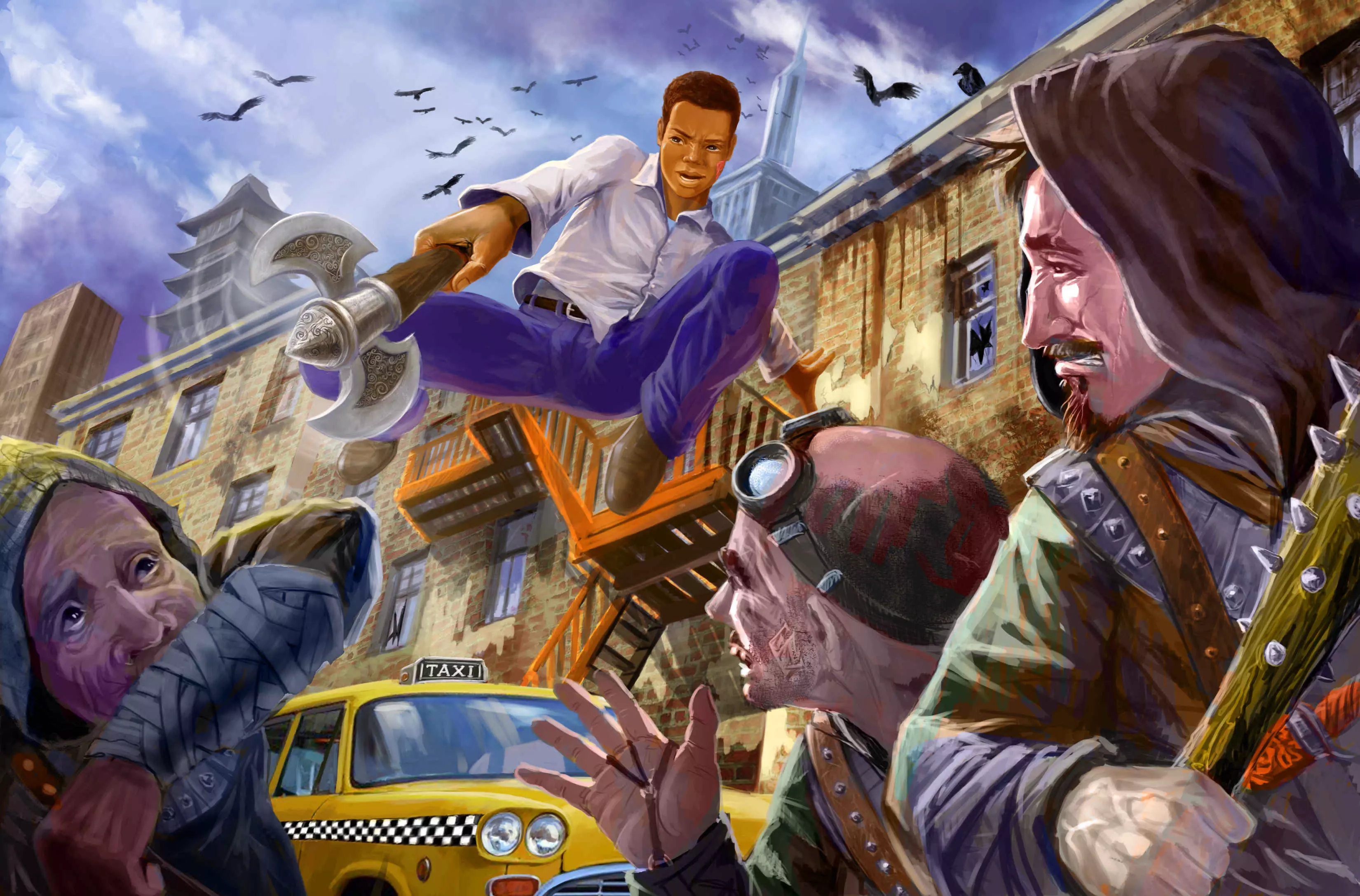 The Taxi Resistance, Tales of the Resistance, 30th Anniversary Edition, Mains